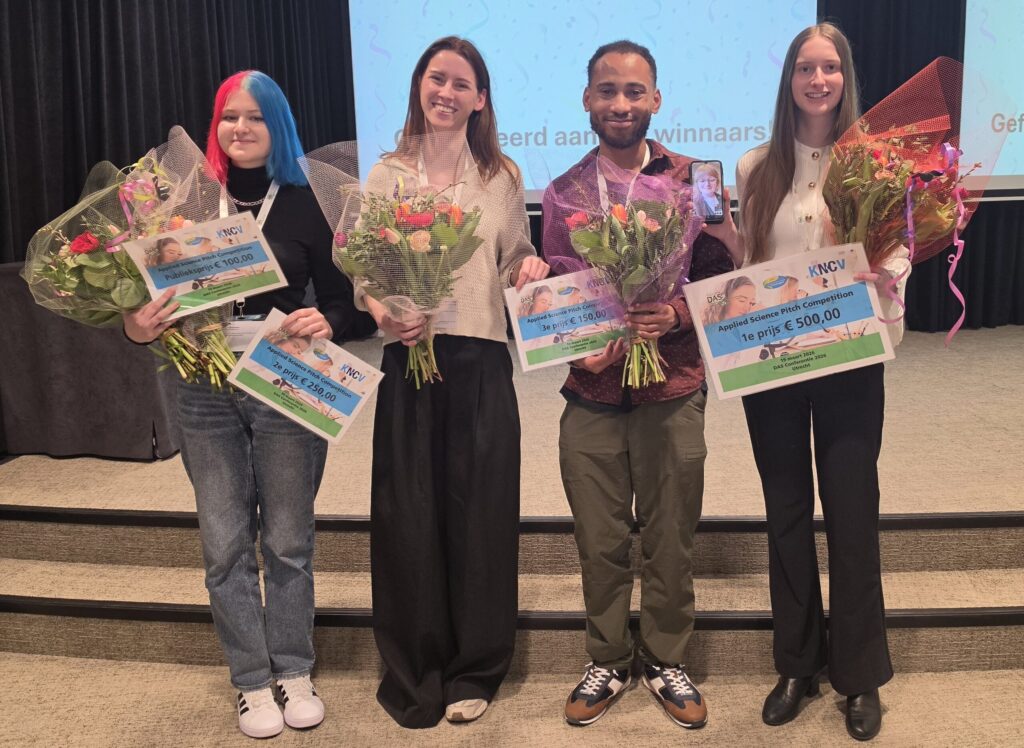Ilona van Straaten en Isabella Hartong winnen de Applied Science Pitch Competition 2026